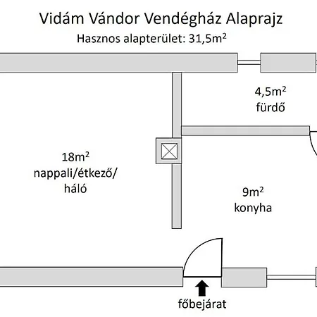 Vakantiehuis A Vidam Vandor Vendeghaz